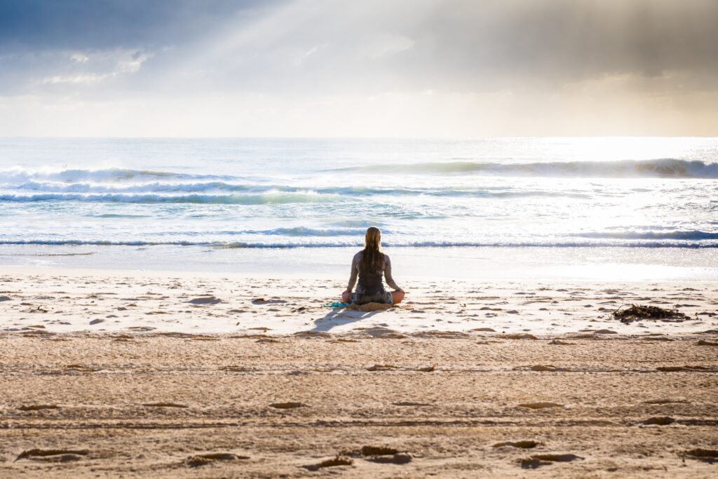beach yoga retreat