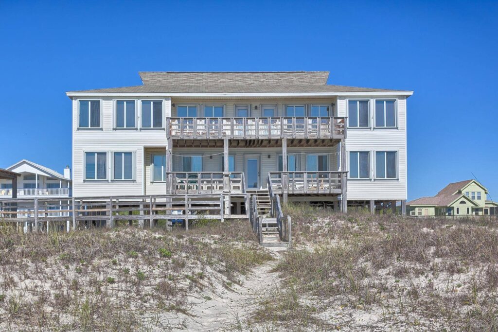 house from beach